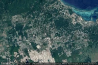 Vue aérienne de Saint Croix Island