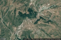 Vue aérienne de Dupnitsa