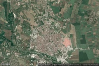 Vue aérienne de Obshtina Pazardzhik