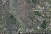 Vue aérienne de Budapest VIII. keruelet