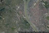 Vue aérienne de Budapest I. keruelet