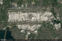 Vue aérienne de Heathrow