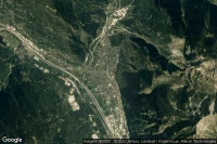 Vue aérienne de Biasca