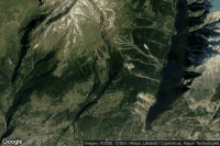 Vue aérienne de Gampel-Bratsch