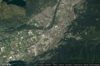 Vue aérienne de Giubiasco