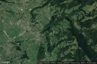 Vue aérienne de Kaltbrunn