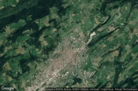 Vue aérienne de La Chaux-de-Fonds