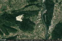 Vue aérienne de Villigen