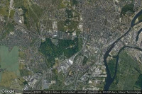 Vue aérienne de Cmentarz Centralny