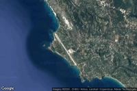 Vue aérienne de Kefalonia