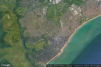 Vue aérienne de Eastbourne District