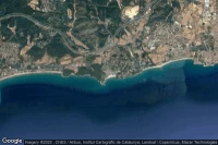 Vue aérienne de La Mora