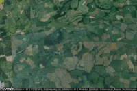 Vue aérienne de Docklow and Hampton Wafer