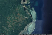 Vue aérienne de Melekeok