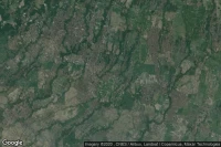 Vue aérienne de Banjar Abiantuwung