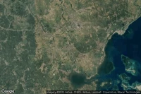 Vue aérienne de Jorowaru Daya