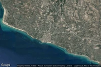 Vue aérienne de Nea Kallikratia