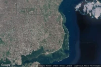 Vue aérienne de Banjar Medura