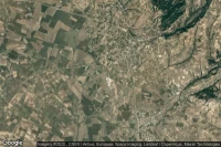 Vue aérienne de Gazoros