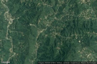 Vue aérienne de Donghuanggou