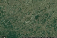 Vue aérienne de Thung Si Udom
