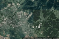 Vue aérienne de Valga linn