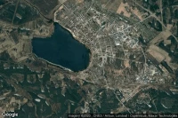 Vue aérienne de Võru linn