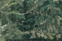 Vue aérienne de Powiat zgorzelecki