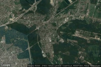 Vue aérienne de Zielonka