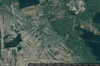 Vue aérienne de Trawniki