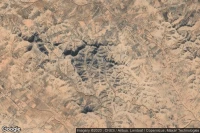 Vue aérienne de Sha‘bīyat al Marqab