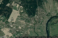 Vue aérienne de Pomiechowek