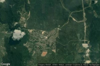 Vue aérienne de Perkampungan Kertih Lima