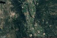 Vue aérienne de Bergset