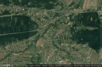 Vue aérienne de Maszkienice