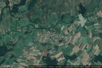 Vue aérienne de Goniadz