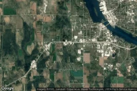 Vue aérienne de Highland Heights Mobile Village