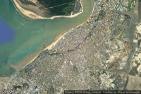 Vue aérienne de Sanlucar de Barrameda