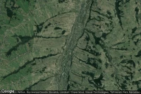 Vue aérienne de Bialy Dunajec