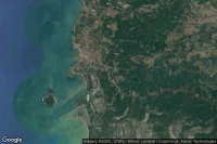 Vue aérienne de Balekersukamaju
