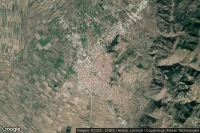 Vue aérienne de Korce