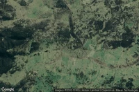 Vue aérienne de Glen Innes Severn