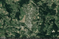 Vue aérienne de Freistadt