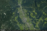 Vue aérienne de Bad Goisern