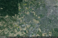 Vue aérienne de Leonding