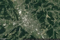 Vue aérienne de Gleisdorf