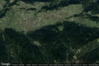 Vue aérienne de Birgitz