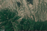 Vue aérienne de Gradec