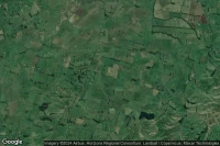 Vue aérienne de Central Hawke's Bay District