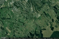 Vue aérienne de Palmerston North City